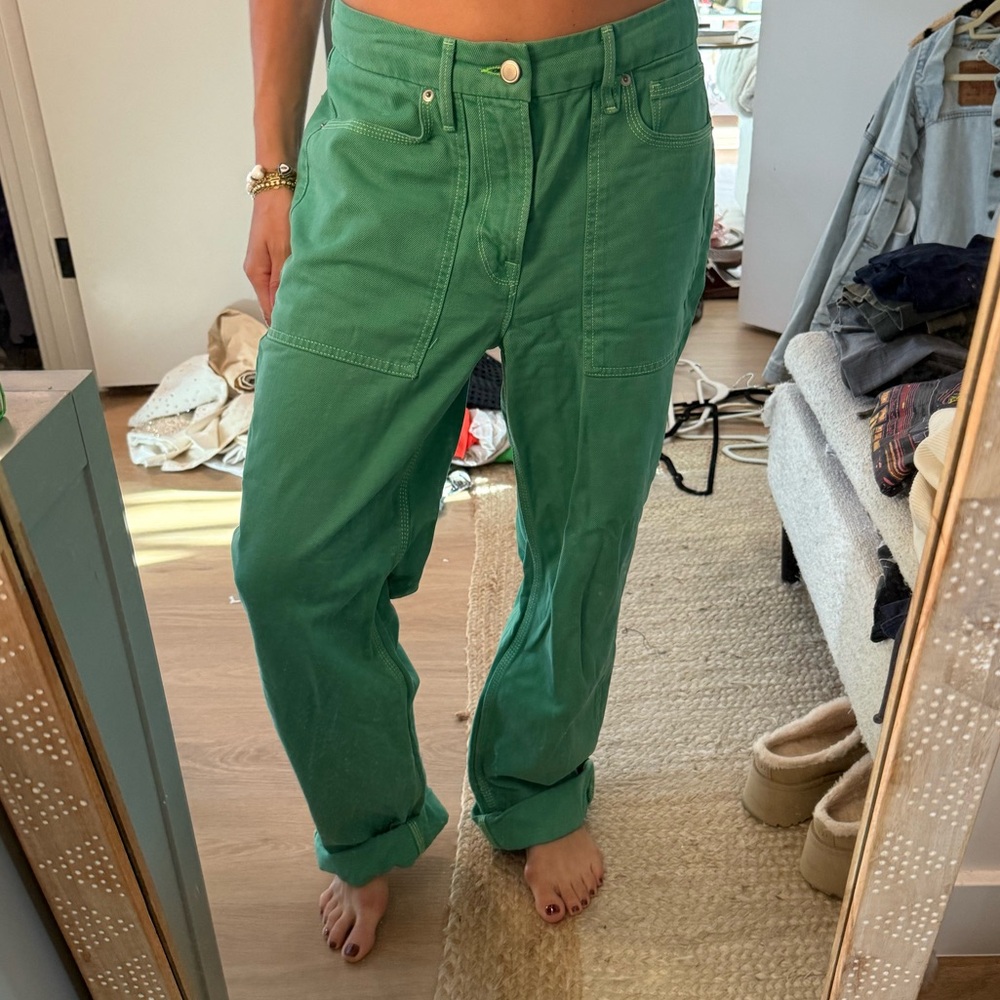 Good American Green Women's Jeans
